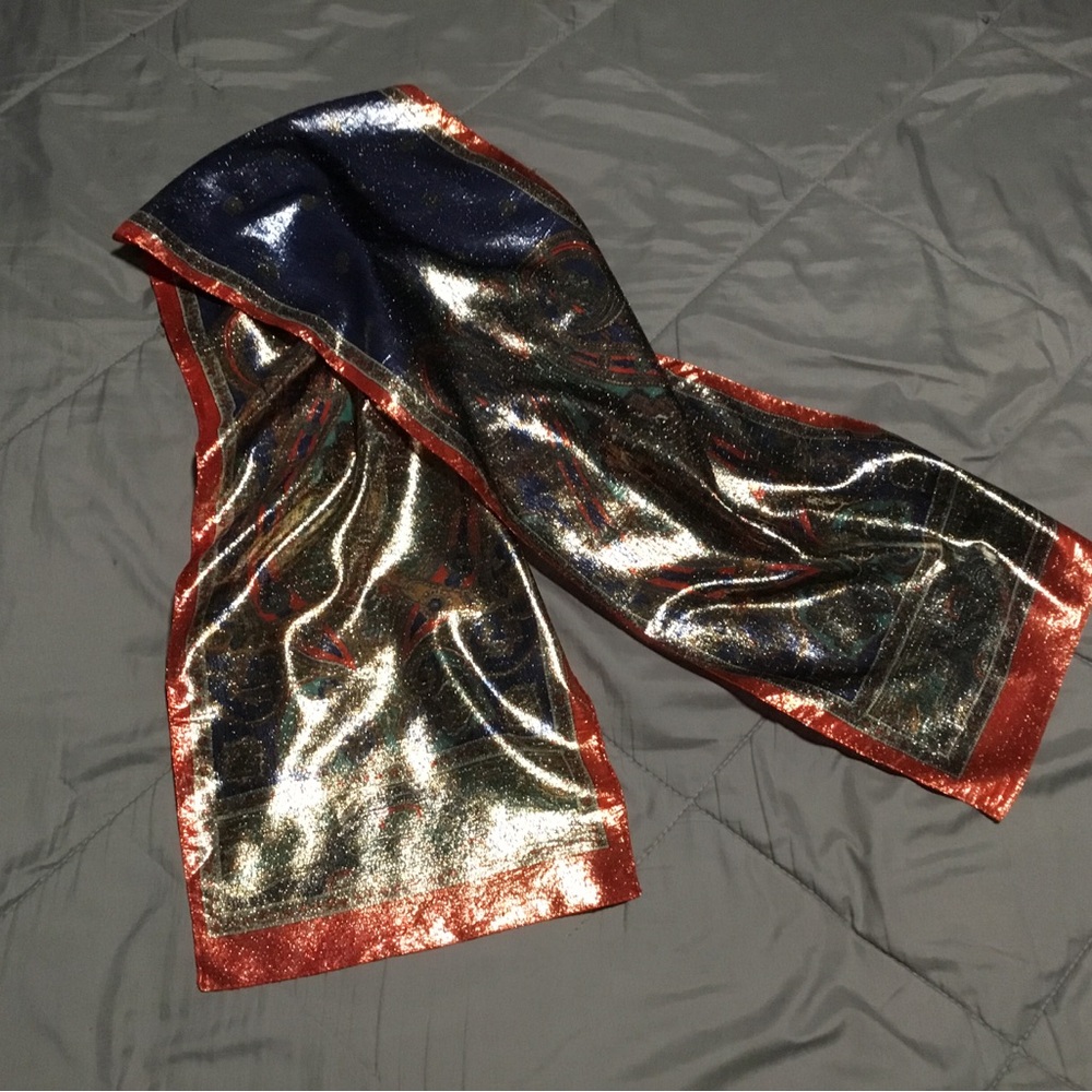 Shimmering Multicolor Scarf